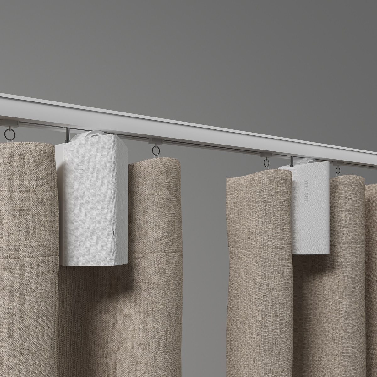 Комплект из 2-х умных моторов для штор с крючками Yeelight Sunfish C2 track dual motor YLCDJ-0007-2