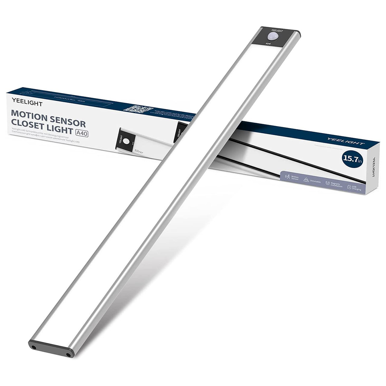 Беспроводная панель освещения Yeelight Motion Sensor Closet Light A40（Silver）4000k