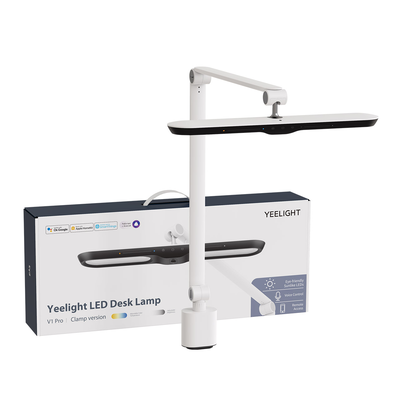 Настольная лампа Yeelight LED Light sensitive desk lamp V1 Pro (на клипсе)