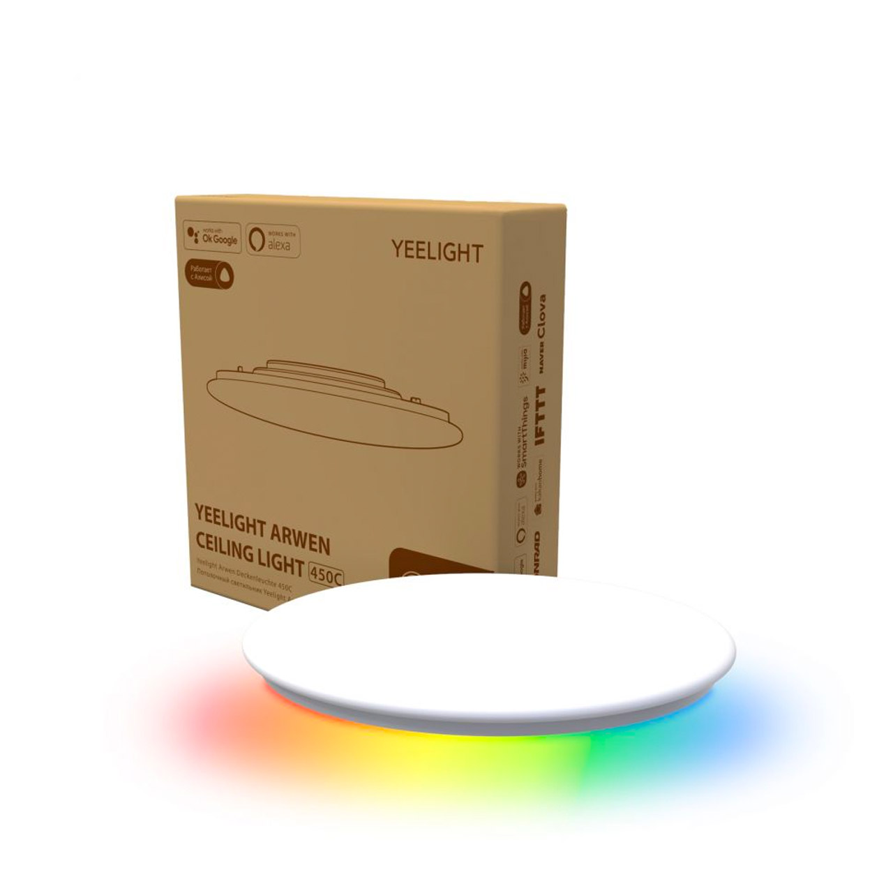 Умный потолочный светильник, Yeelight Arwen Ceiling Light 450C, YLXD013-B